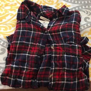 AEO Button Down Boyfriend Fit